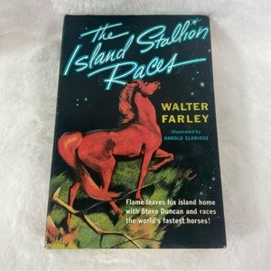 The Island Stallion Races hardback book by Farley, Walter 1955